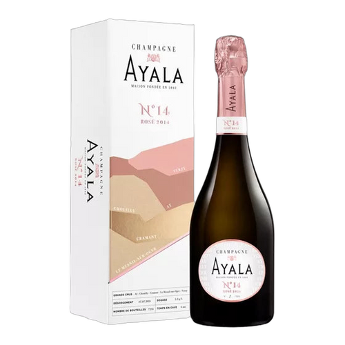 Ayala No. 14 Brut Rosé 2014 in gift box