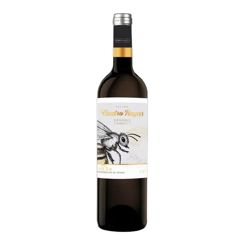 Cuatro Rayas Organic Tempranillo Rood