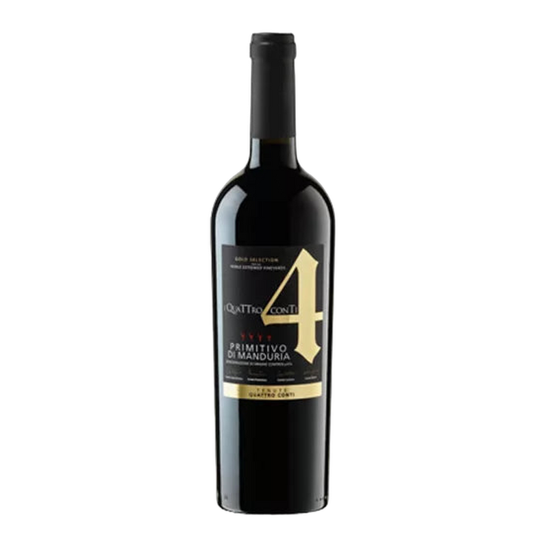 Quattro 4 Conti Primitivo Manduria Gold