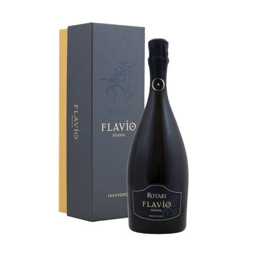 Rotari Flavio Riserva in gift packaging