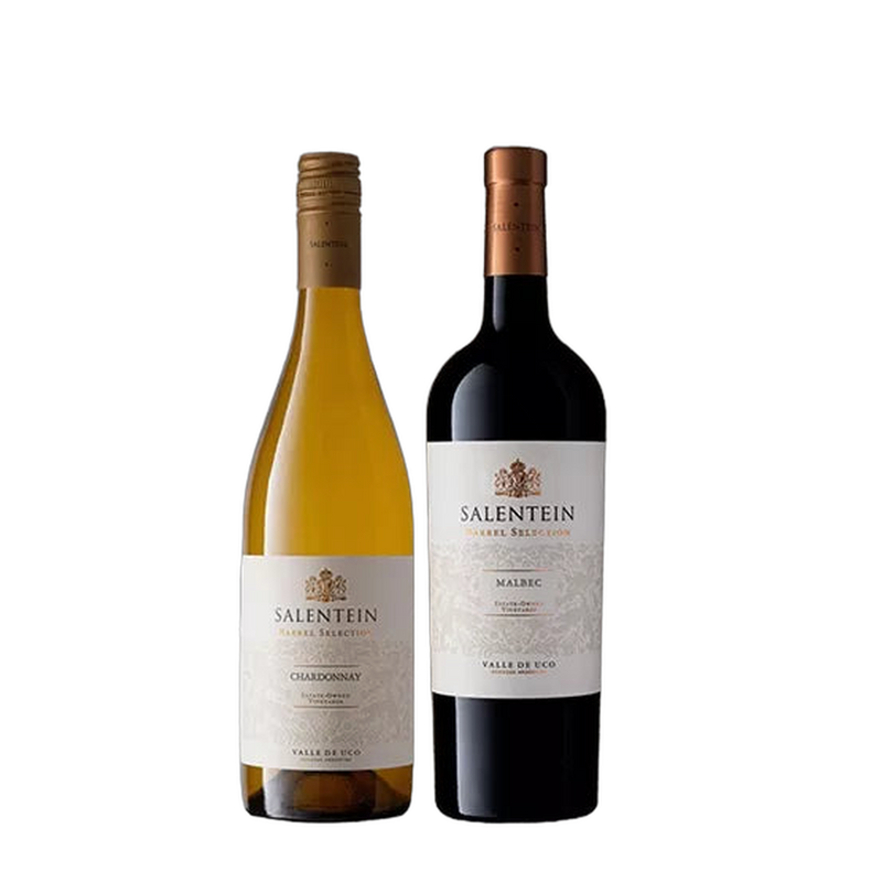 Salentein Malbec en Chardonnay in Originele Geschenkdoos