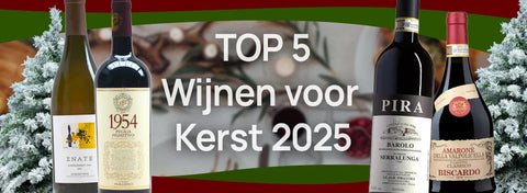 Top 5 wijnen voor een onvergetelijk 2025 kerstdiner