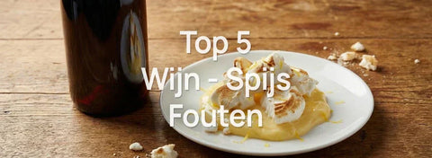 wijn met het verkeerde gerecht