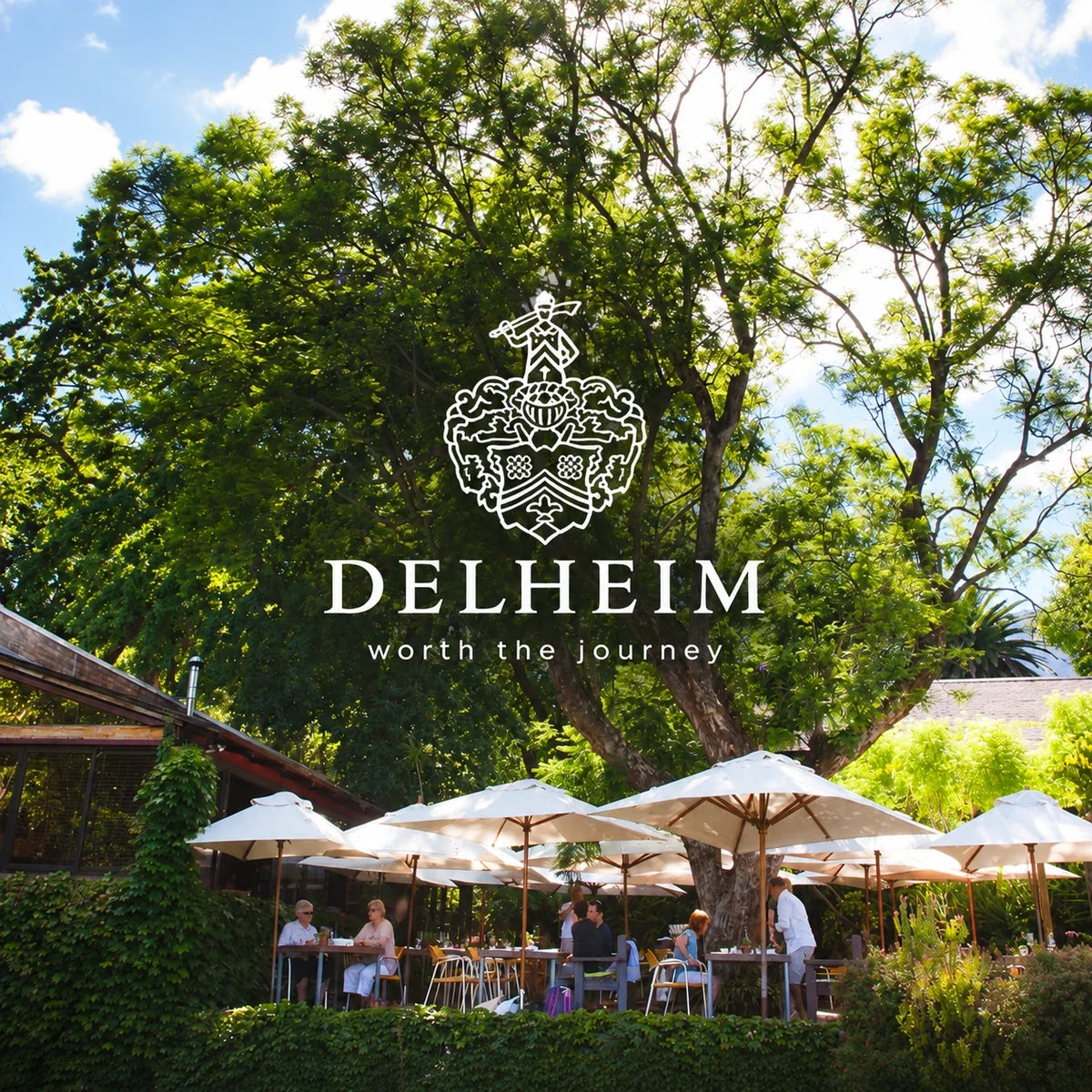 Delheim, sfeerfoto met logo