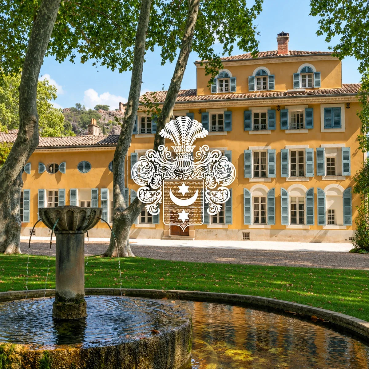 Château d'Esclans – wijnhuis of wijngaard met officieel logo