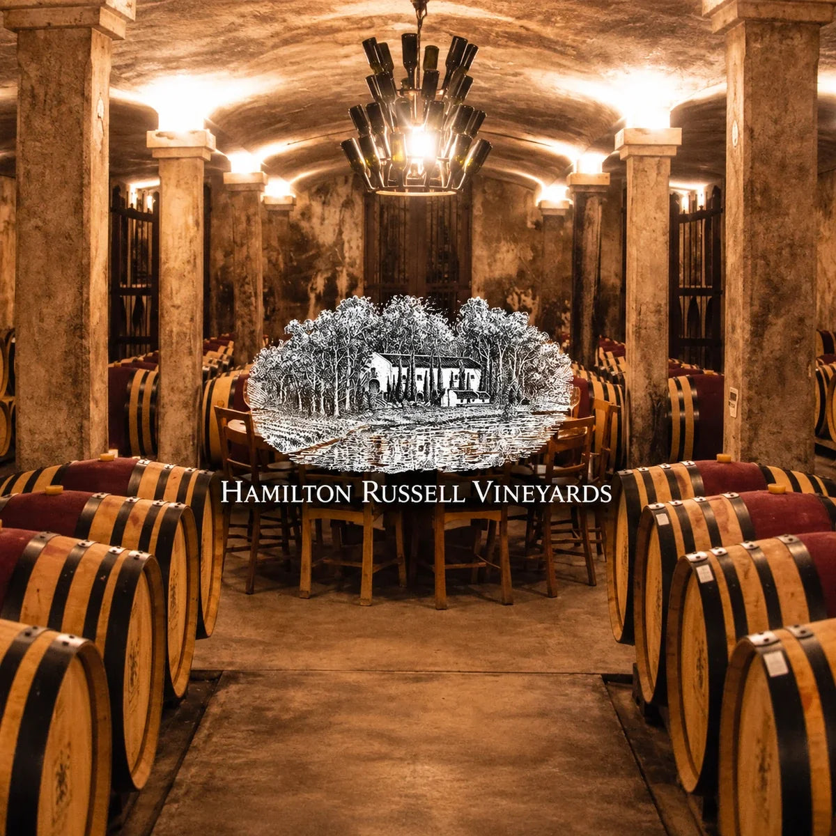 Hamilton Russell, sfeerfoto met logo