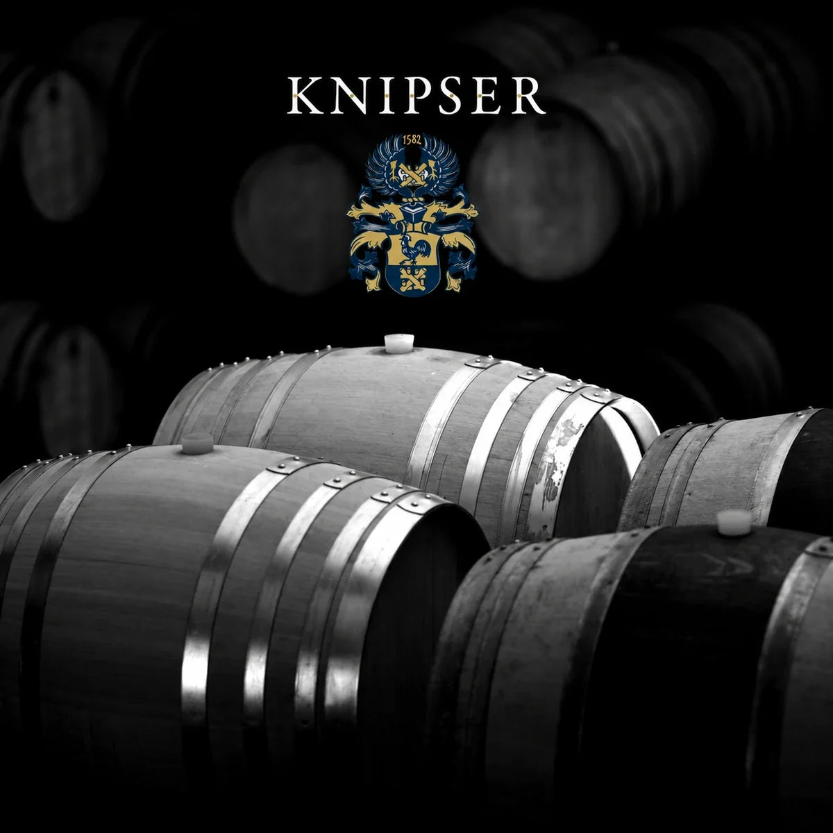 Weingut Knipser, sfeerfoto met logo