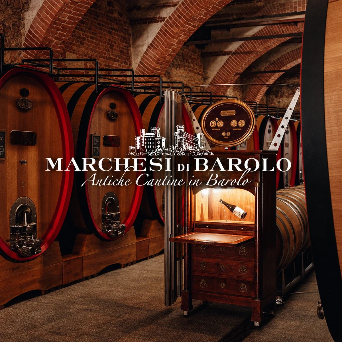 Marchesi di Barolo, sfeerfoto met logo