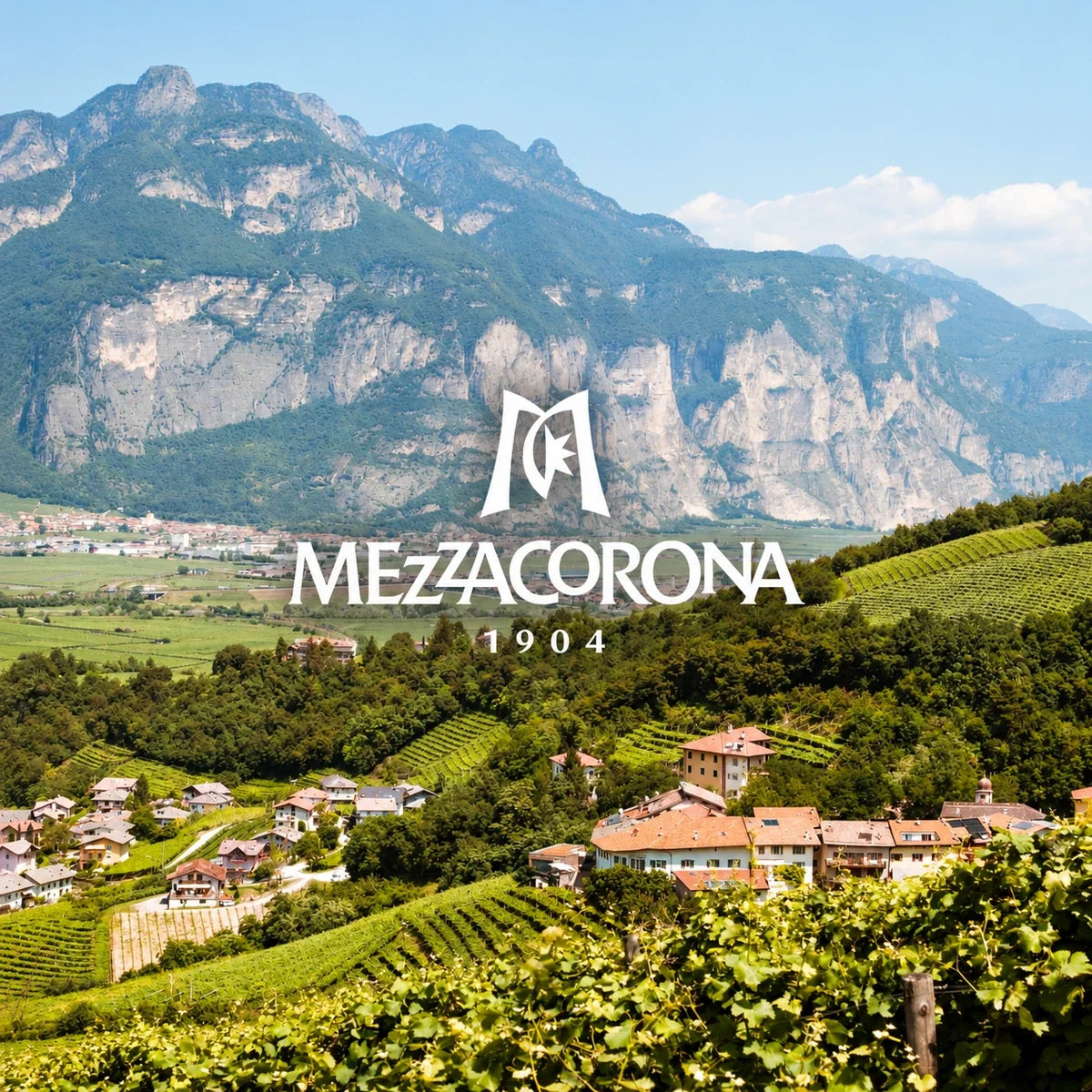 Mezzacorona, sfeerfoto met logo