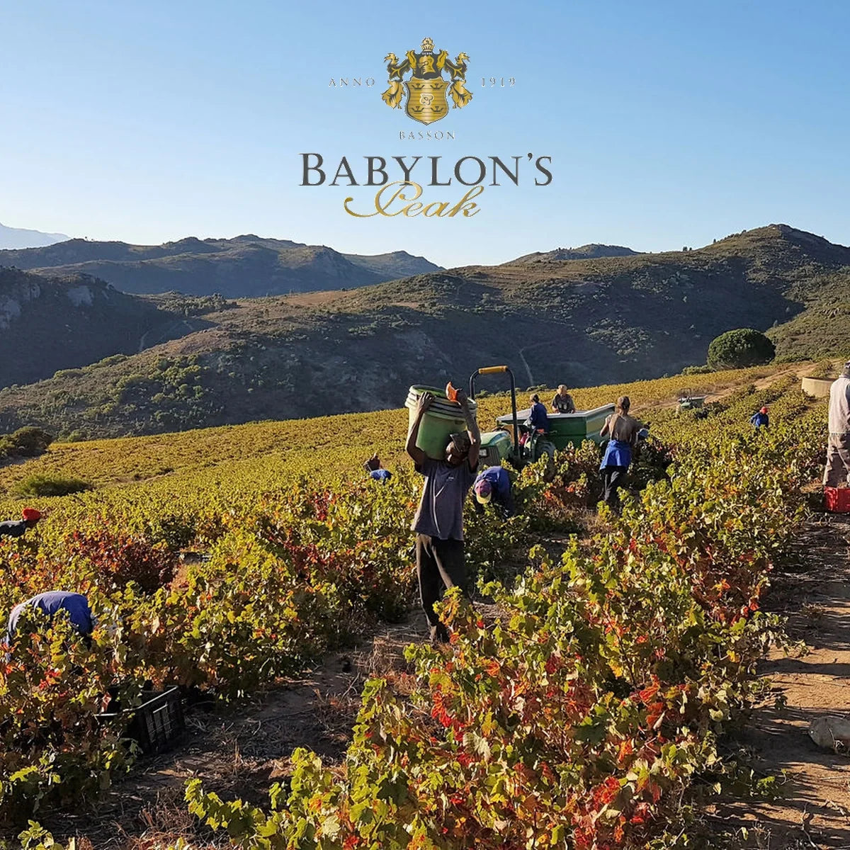 Babylons Peak — sfeerfoto met origineel logo