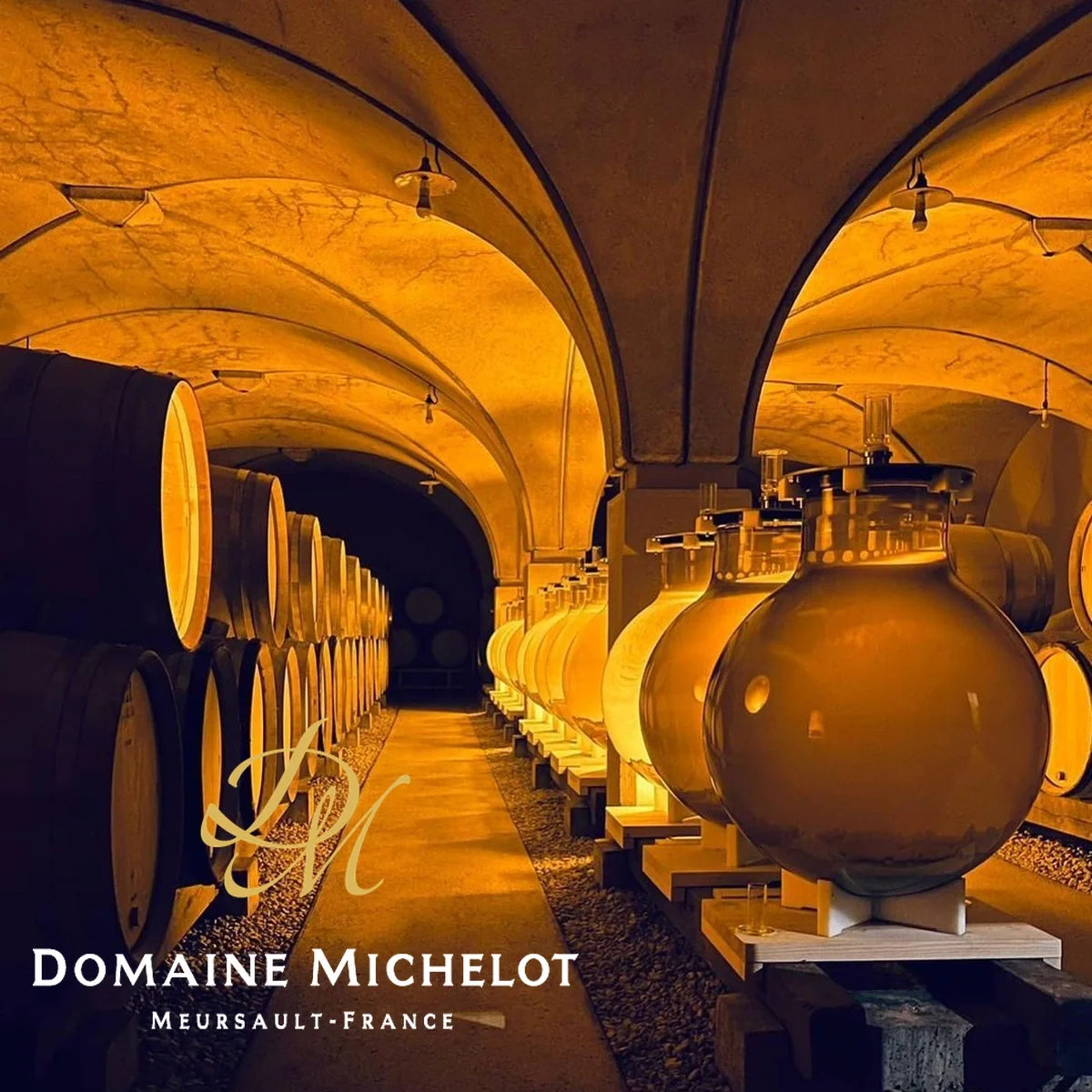 Domaine Michelot met origineel wijnhuislogo