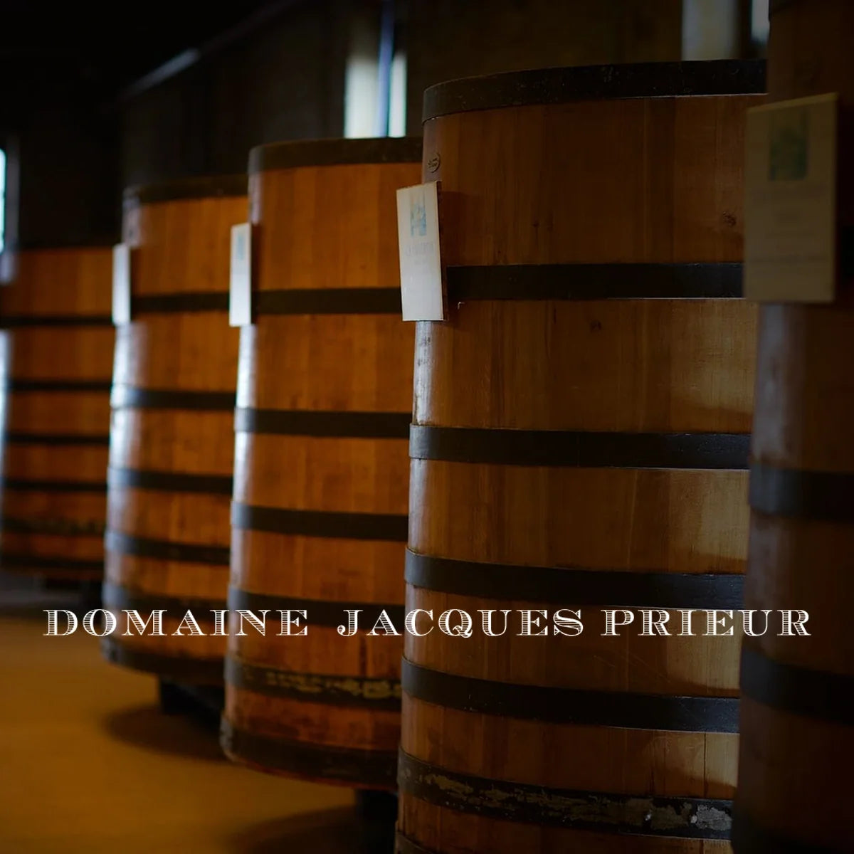 Domaine Jacques Prieur met origineel wijnhuislogo