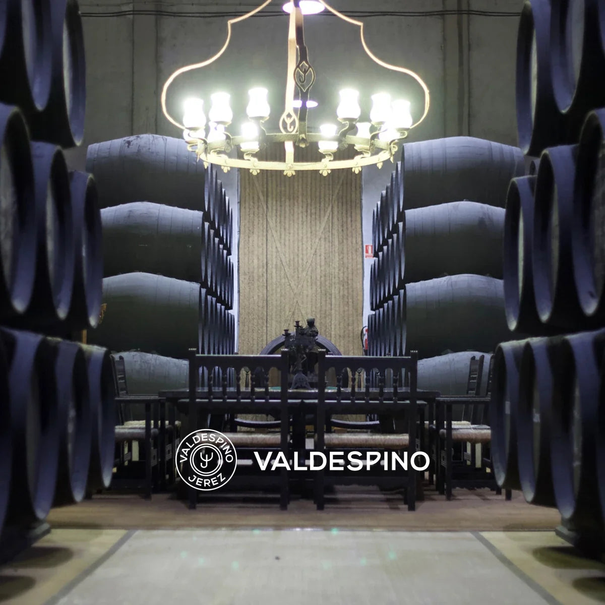 Valdespino wijnhuis met logo