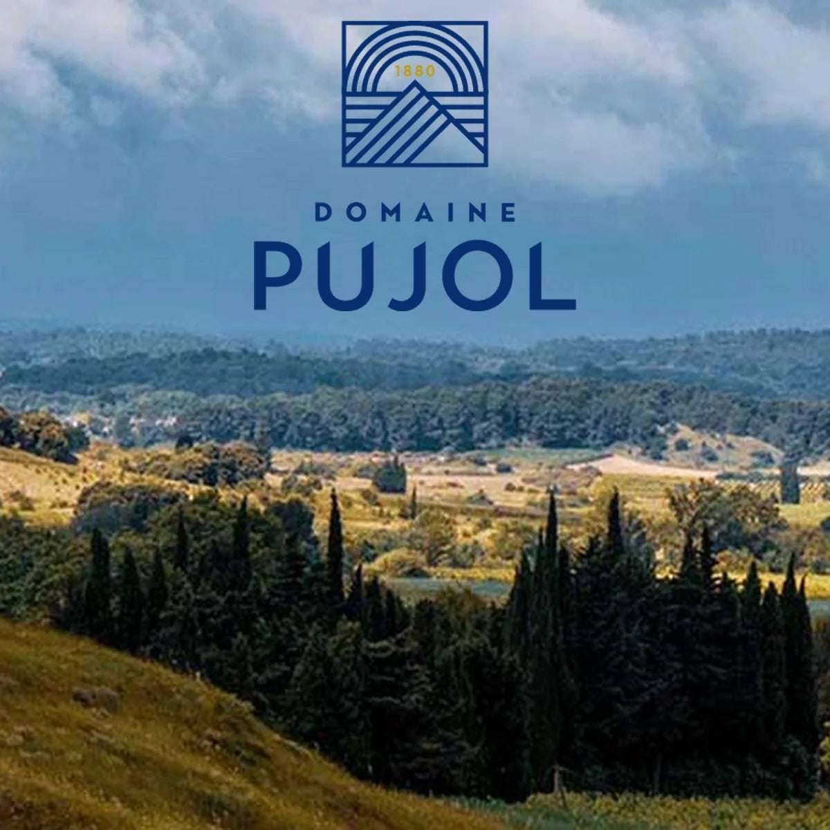Domaine Pujol met officieel logo