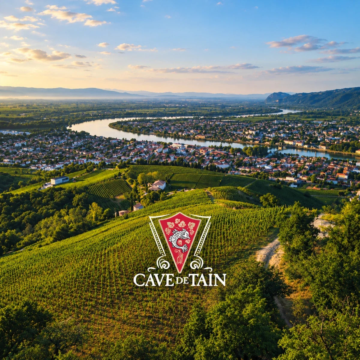 Cave de Tain wijnhuis en logo