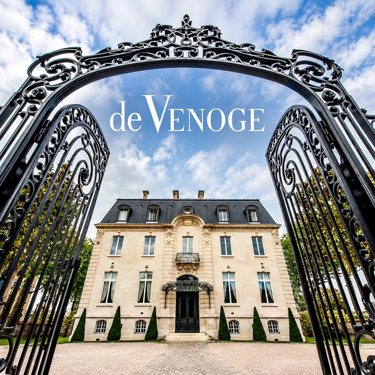 De Venoge, sfeerfoto met logo