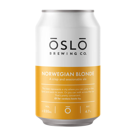 Oslo Brewing Blonde Norvégienne