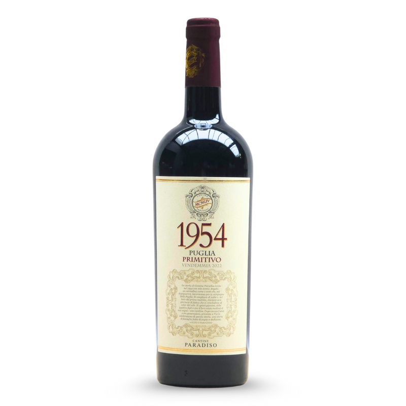 Cantine Paradiso Primitivo 1954 Puglia