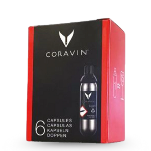 Coravin, paquet de 6 capsules pures