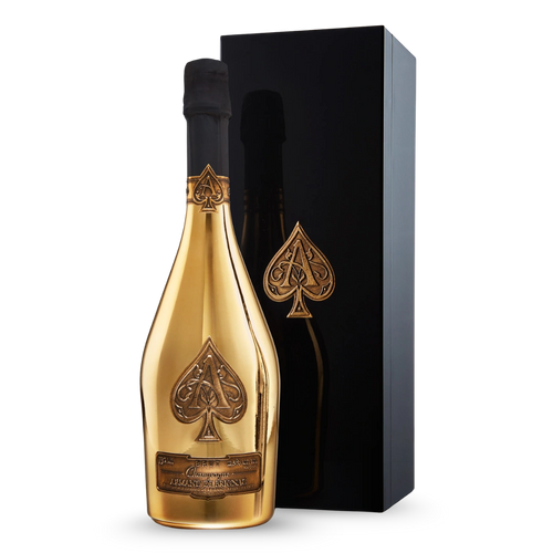 Armand de Brignac Brut Gold in Kist
