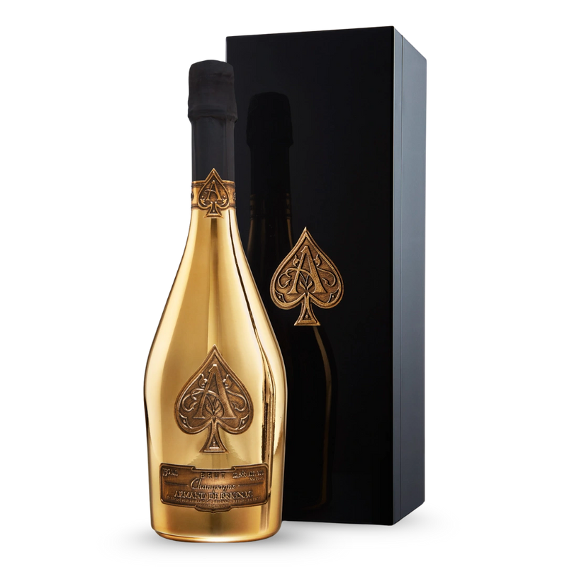 Armand de Brignac Brut Gold in Kist