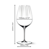 Riedel Performance Cabernet Sauvignon - Merlot dimensions