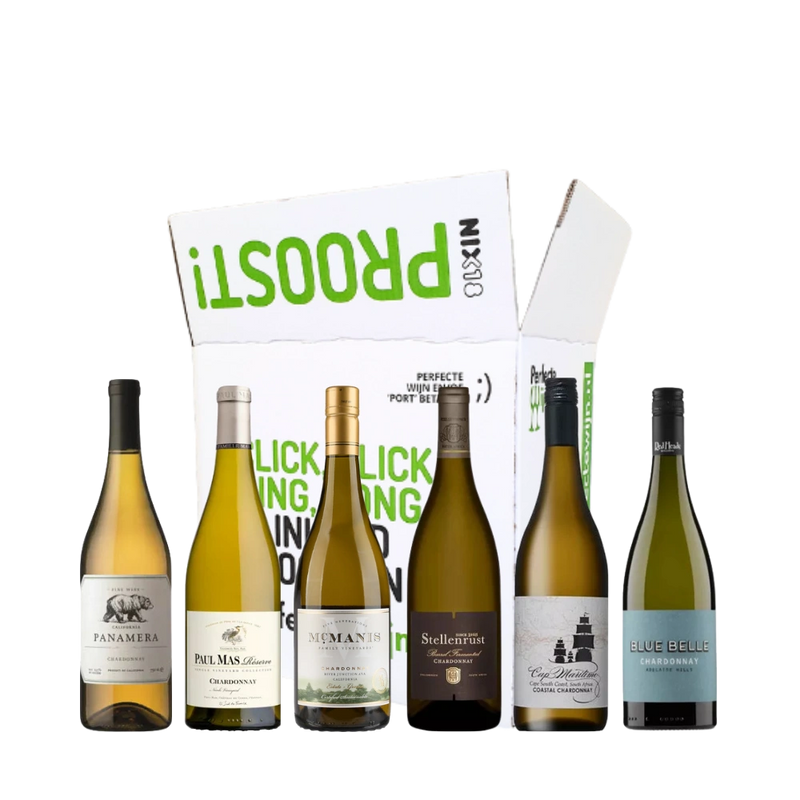 Wijnpakket - Chardonnay Houtgelagerd - 6 flessen