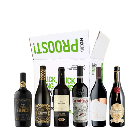 Coffret vin - Vin rouge italien - 6 bouteilles