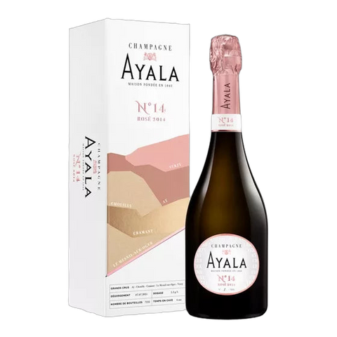 Ayala N° 14 Brut Rosé 2014 in geschenkdoos