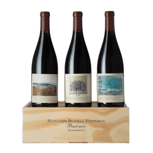 Caisse verticale de Pinot Noir des vignobles Hamilton Russell