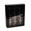 Gift Box Black With Window 3 Bottles
