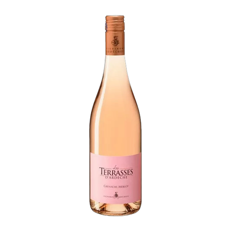 Les Terrasses d'Ardeche Grenache-Merlot Rose