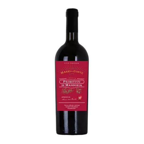 Mario del Conte Primitivo di Manduria Puglia