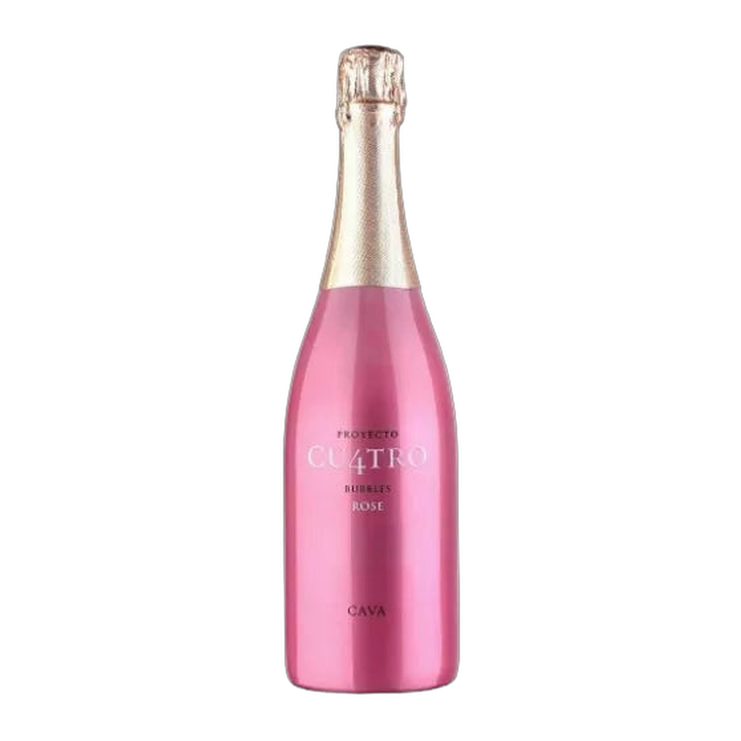Proyecto Cu4tro Bubbles Cava Rose