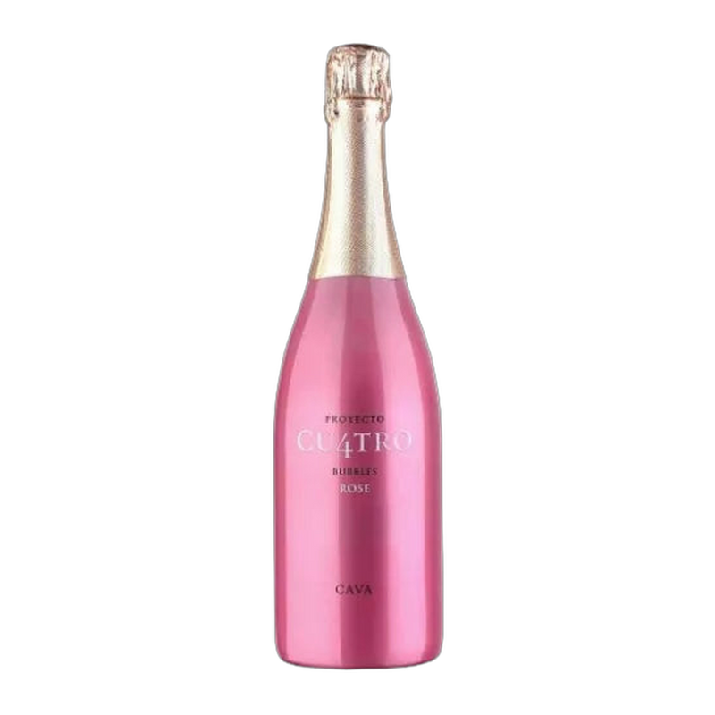 Proyecto Cu4tro Bubbles Cava Rose