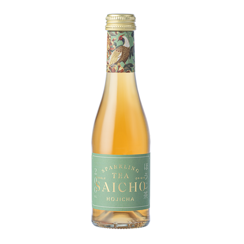 Saicho Sparkling Tea Hojicha 200ML (Klein Flesje)