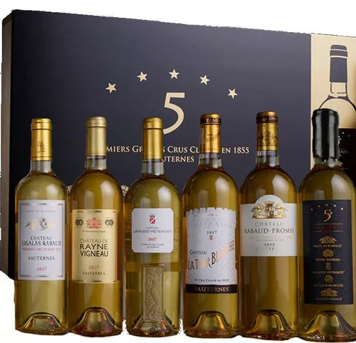 Sauternes 5 stars 2017 Casket UNIQUE