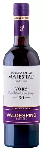 Valdespino Solera De Su Majestad Oloroso VORS à l'âge de 30 ans
