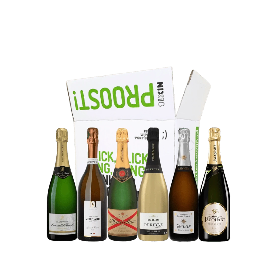 Wijnpakket - Champagne - 6 flessen