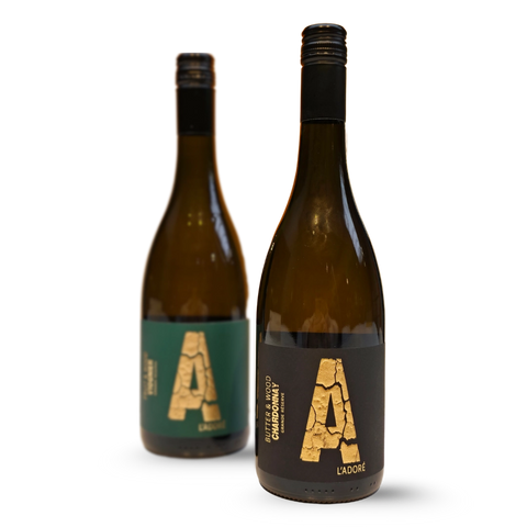 L'adoré Viognier en Chardonnay combinatie